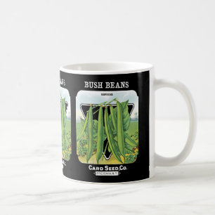 Bush Beans Seed Packet Label Coffee Mug