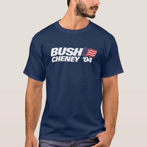 Bush Cheney 2004 Campaign Vintage Bush 2004 T_Shirt