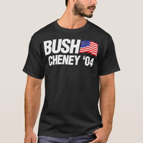 Bush Cheney 2004 Election Campaign Logo Pullover 