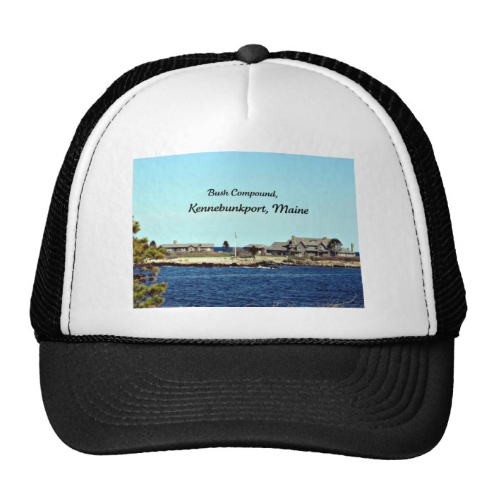 Bush Compound, Kennebunkport, Maine Mesh Hats