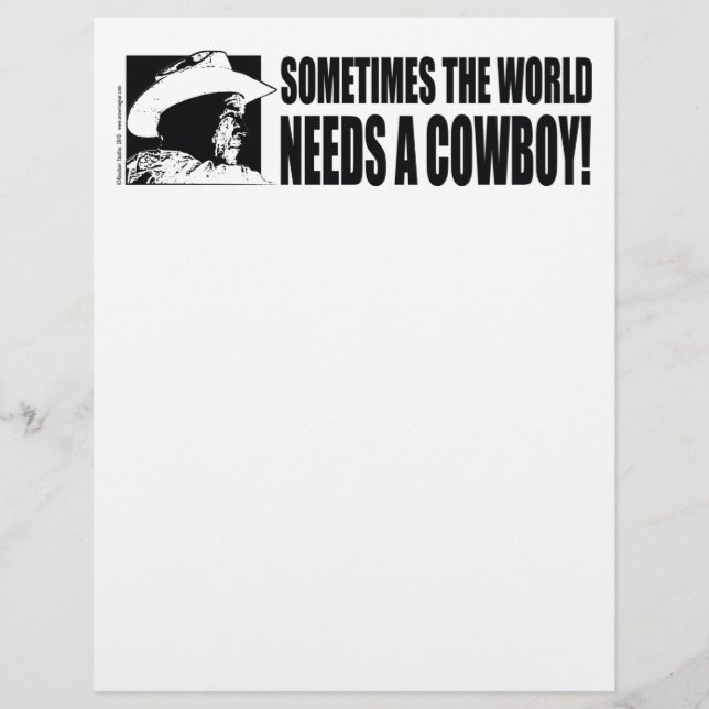 BUSH-Cowboy-Hat-White Flyer (Front)