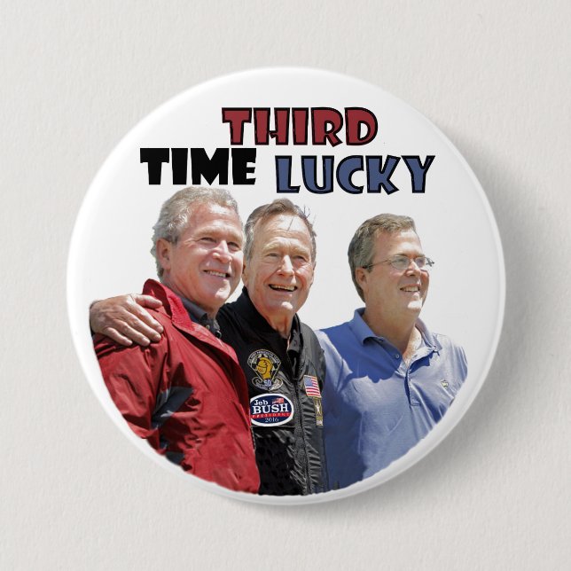 Bush Dynasty Button (Front)