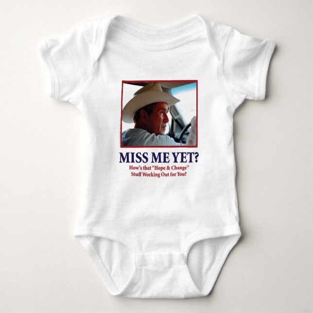 BUSH-HAT BABY BODYSUIT (Front)