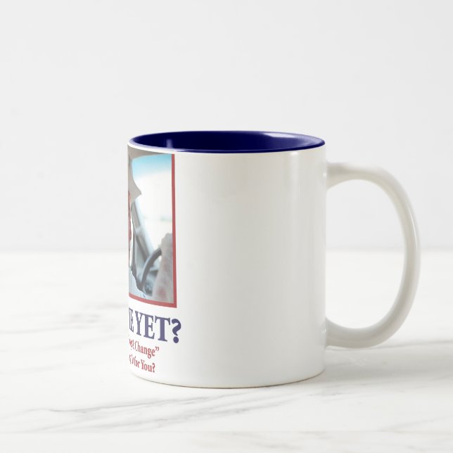 BUSH-HAT Two-Tone COFFEE MUG (Right)