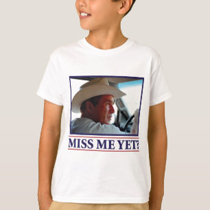BUSH-HAT.-white-eps T-Shirt