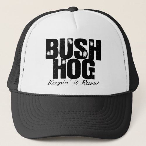 Bush Hog Trucker Hat