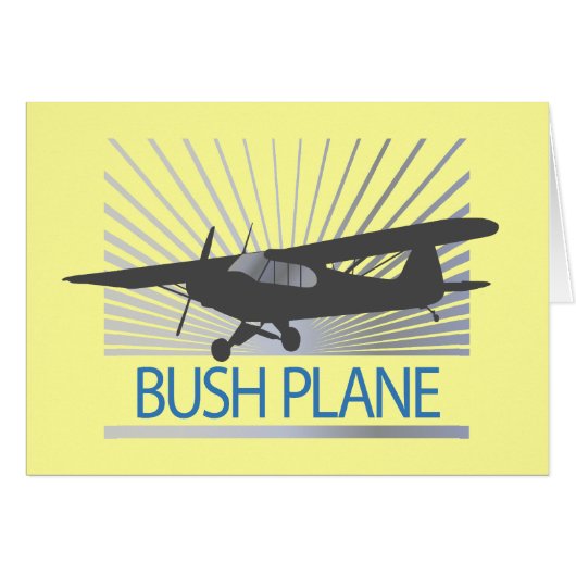 Bush Plane Cards (Front Horizontal)