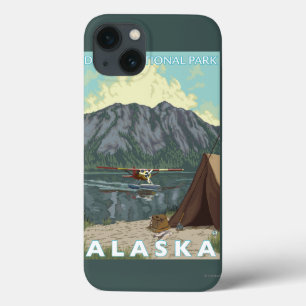 Bush Plane & Fishing - Denali Nat'l Park, iPhone 13 Case