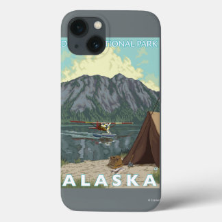 Bush Plane & Fishing - Denali Nat'l Park, iPhone 13 Case
