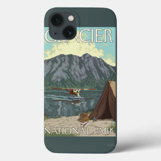 Bush Plane & Fishing - Glacier National Park, MT iPhone 13 Case