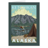 Bush Plane & Fishing - Ketchikan, Alaska (Front)