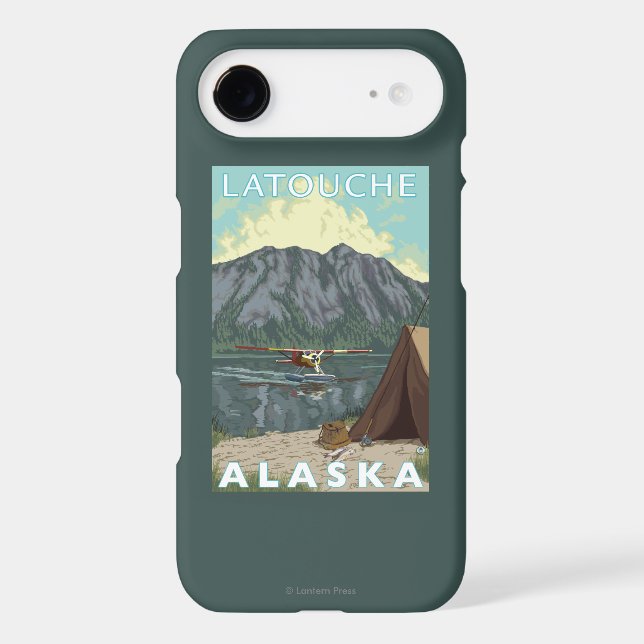 Bush Plane & Fishing - Latouche, Alaska Case-Mate iPhone Case (Back)