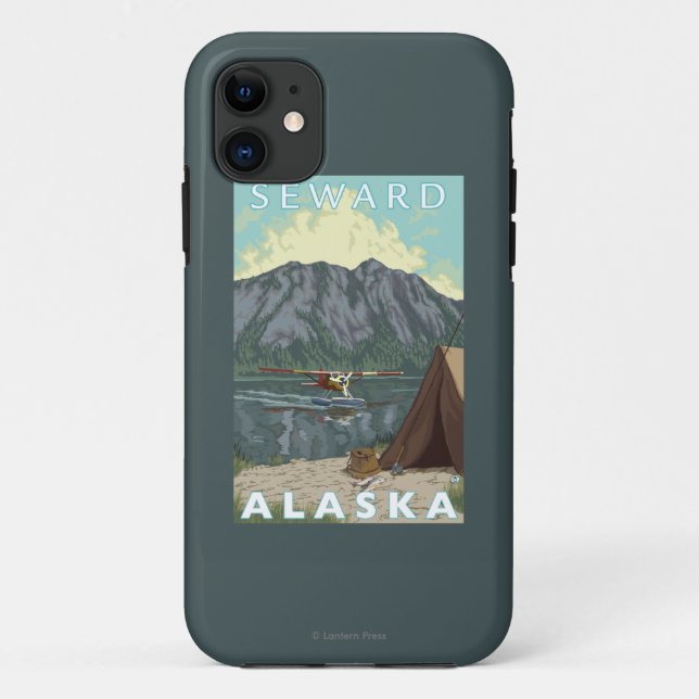 Bush Plane & Fishing - Seward, Alaska Case-Mate iPhone Case (Back)