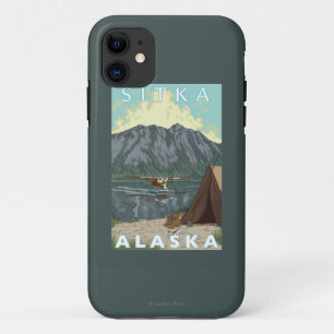 Bush Plane & Fishing - Sitka, Alaska iPhone 11 Case