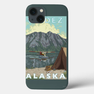 Bush Plane & Fishing - Valdez, Alaska iPhone 13 Case