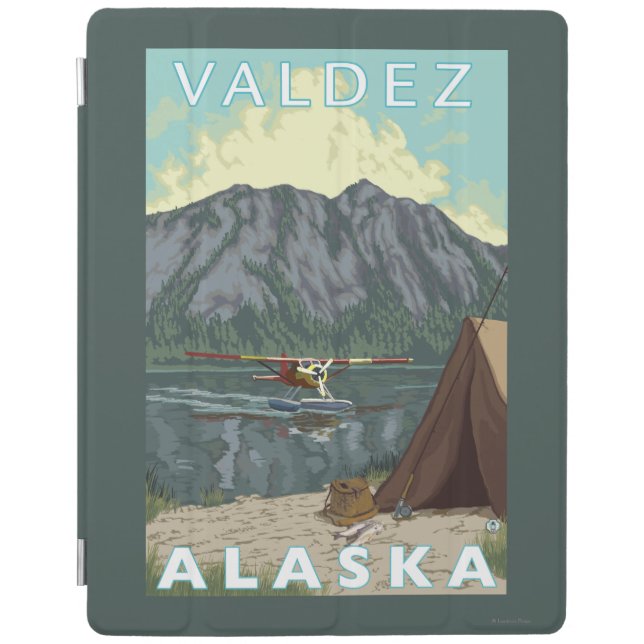 Bush Plane & Fishing - Valdez, Alaska iPad Smart Cover (Front)