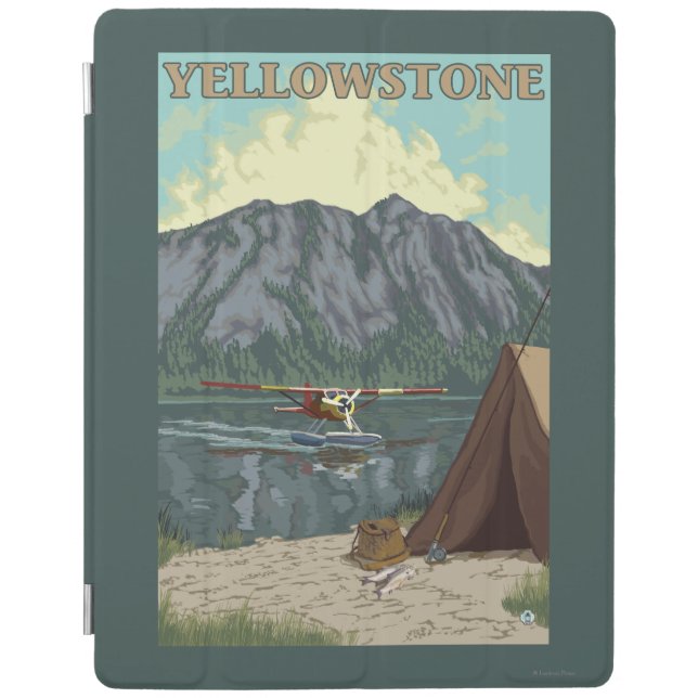 Bush Plane & Fishing - Yellowstone National iPad Smart Cover (Front)