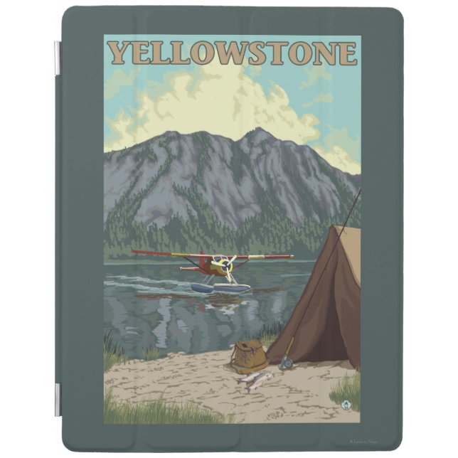 Bush Plane & Fishing - Yellowstone National iPad Smart Cover (Front)