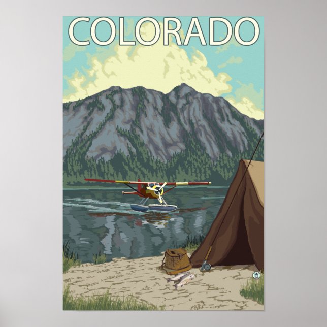 Bush Plane FishingColorado Poster (Front)