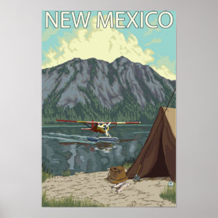 Bush Plane FishingNew Mexico Poster