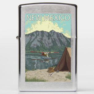 Bush Plane FishingNew Mexico Zippo Lighter