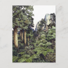 Bush Prints New Zealand Postcard
