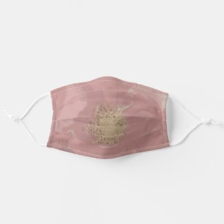 Bush Roses DullPastel Cloth Face Mask