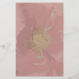 Bush Roses DullPastel Stationery