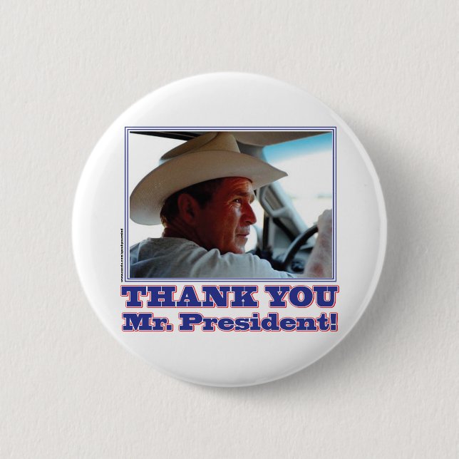 Bush-Thank-You Button (Front)