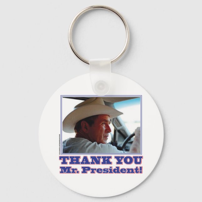 Bush-Thank-You Keychain (Front)