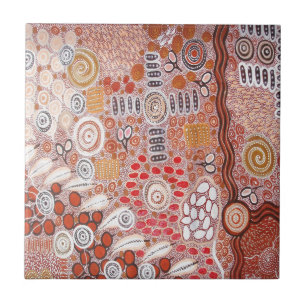 Bush Tucker Ceramic Tile