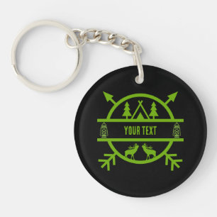 Bushcraft Nature Survivalists Keychain