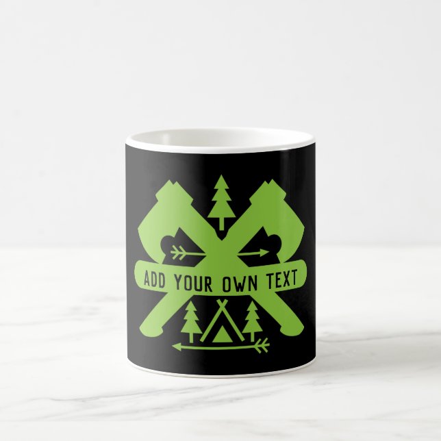 Bushcraft Outdoor Survivalist Coffee Mug (Center)