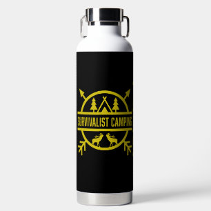 Bushcraft Outdoor Survivalist Water Bottle