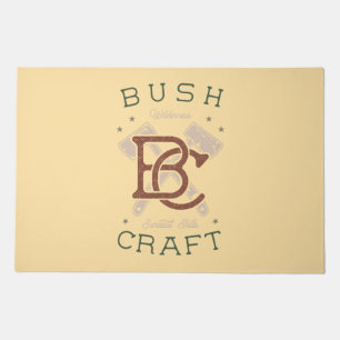 Bushcraft Survival Skills Wilderness Camping Doormat