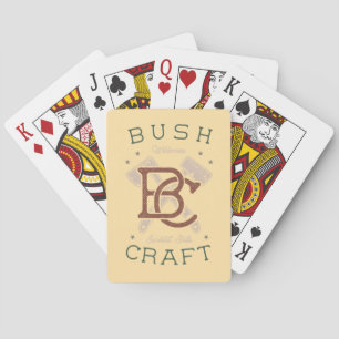 Bushcraft Survival Skills Wilderness Camping Poker Cards