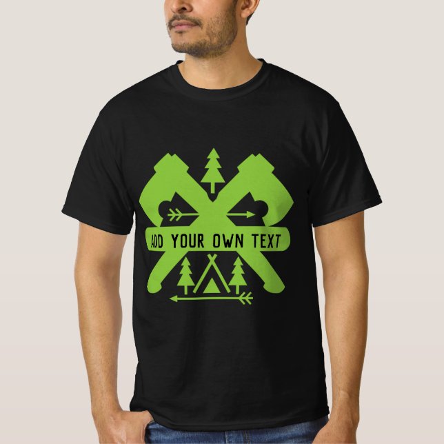 bushcraft survivalists T-Shirt (Front)