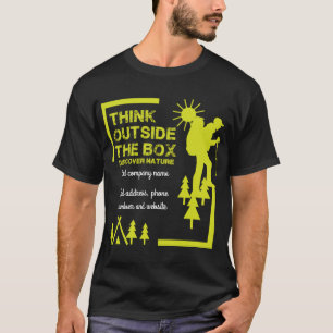 Bushcraft Training And Tour Company Promotion T-Shirt