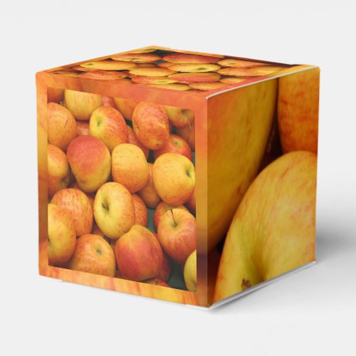 Bushel of Delicious Apples Favor Boxes