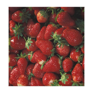 Bushel of Strawberries Canvas Print