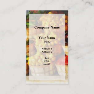 Bushels of Flavor Business Card