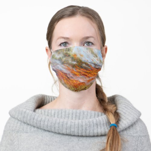 Bushfire Inferno 2014 Adult Cloth Face Mask