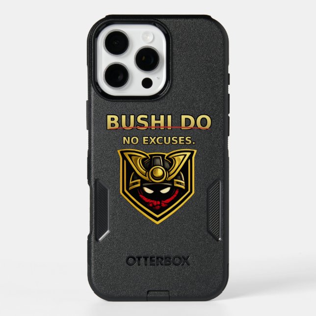 Bushi Do No Excuses Phone Case (Back)