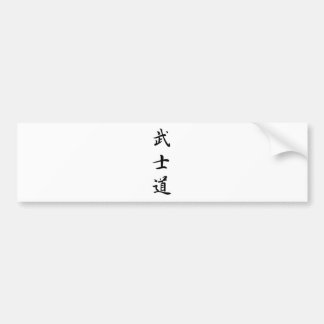 Bushido Bumper Sticker