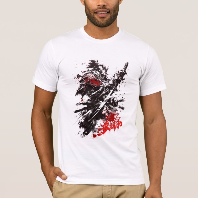 Bushido - Honor and Virtue T-Shirt (Front)