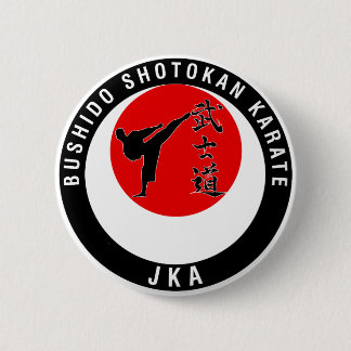 Bushido Logo Brand Button