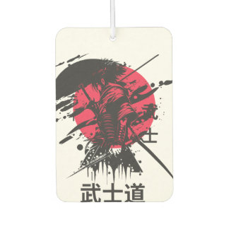 Bushido Spirit: Samurai Warrior Aesthetic Air Freshener