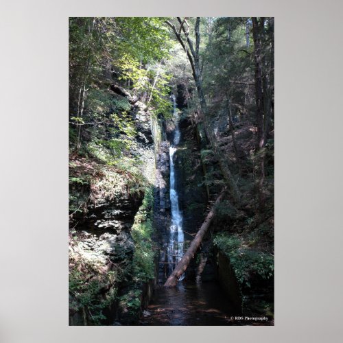 Bushkill Falls in the Poconos print 0206