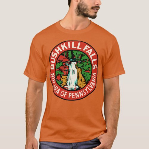 Bushkill Falls T_Shirt