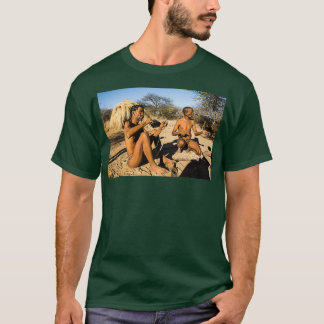 Bushman Kalahari Desert Namibia T-Shirt